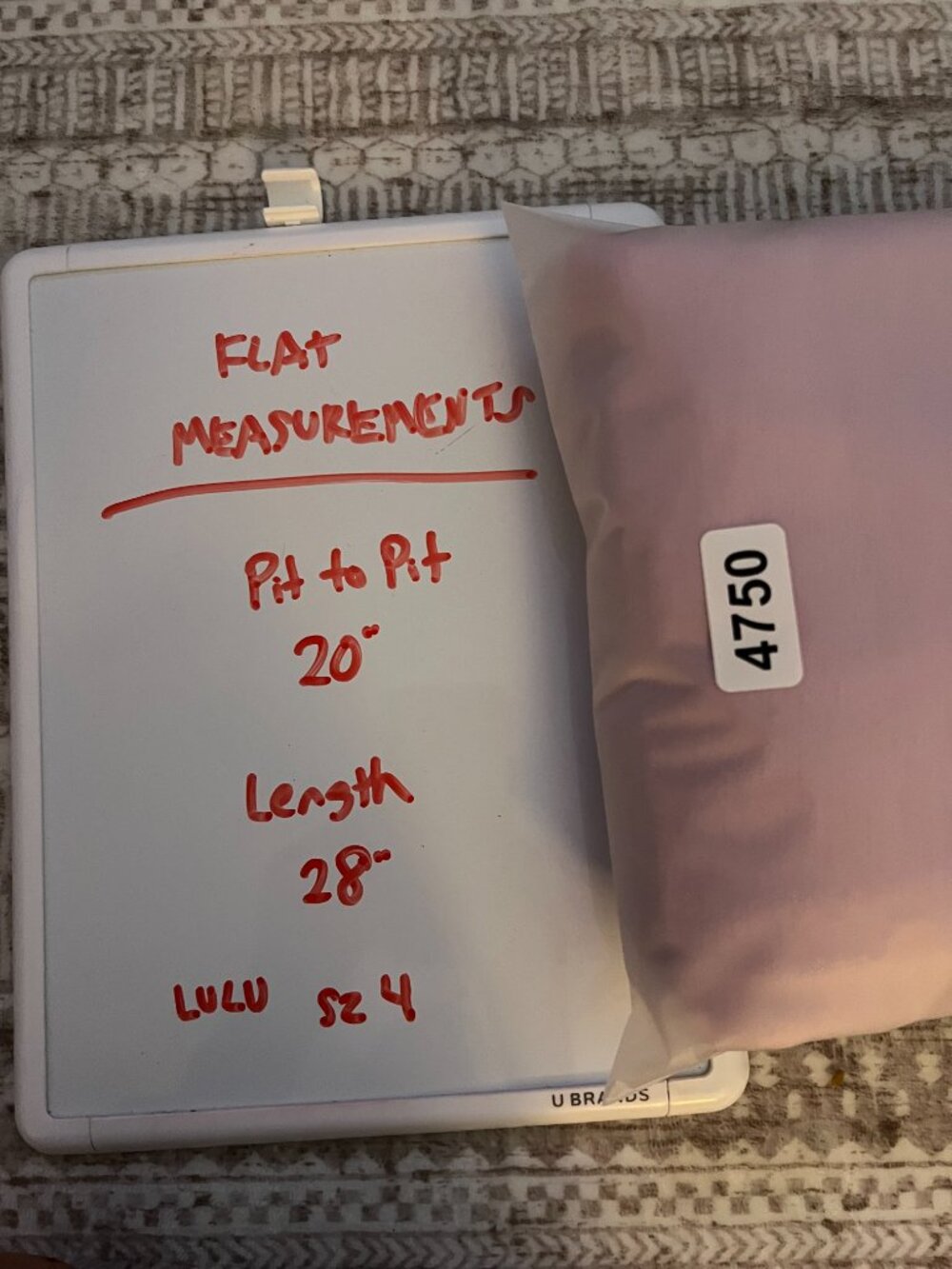 🍋 Lululemon Modal-Blend Turtleneck Tunic Pink Peony sz 4m $128 🍋 - Picture 7 of 7